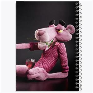 دفتر لیست خرید 50 برگ خندالو طرح پلنگ صورتی (Pink Panter)