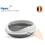 ظرف خاک گرد گربه ساویک بلژیک مدل FIGARO 