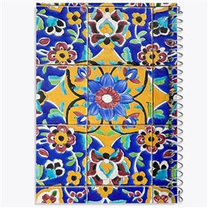 دفتر لیست خرید 50 برگ خندالو طرح کاشی کد 2181