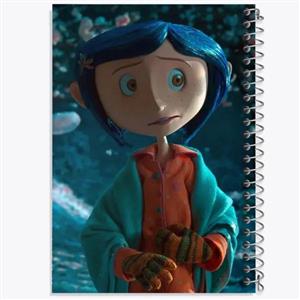 دفتر لیست خرید 50 برگ خندالو طرح کورالاین Coraline کد 20765