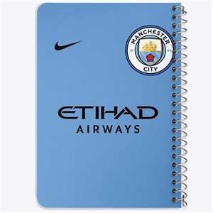 دفتر لیست خرید 50 برگ خندالو طرح باشگاه منچستر سیتی Manchester City کد 2145