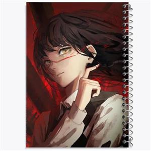 دفتر لیست خرید 50 برگ خندالو طرح انیمه مرد اره ای Chainsaw Man کد 17981