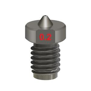 نازل هات اند E3D فولادی سخت 0.2 میلیمتر فیلامنت 1.75