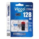 کارت حافظه microSDXC ویکومن مدل Final 633x کلاس 10 استاندارد UHS-I U3 A2 V30 سرعت 100MBs ظرفیت 128 گیگابایت به همراه مبدل میکرو به USB