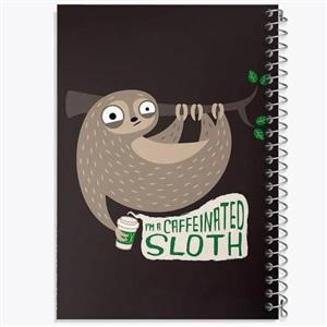 دفتر لیست خرید 50 برگ خندالو طرح تنبل کد 26190