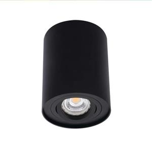 چراغ سقفی استوانه روکار هالوژن خور چرخشی (کد: 126)