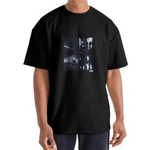 تی شرت اورسایز آستین کوتاه  مردانه نوزده نودیک مدل TS1973 B