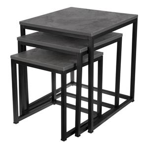 میز عسلی مدل CT-01 مجموعه سه عددی