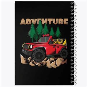 دفتر لیست خرید 50 برگ خندالو طرح آفرود Off Road کد 26316