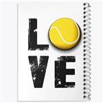 دفتر لیست خرید 50 برگ خندالو طرح تنیس Tennis کد 26611