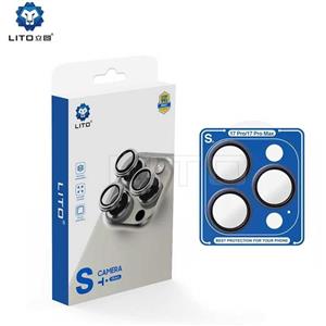 محافظ لنز دوربین گوشی آیفون iPhone 13-13 Mini لیتوو مدل S  Camera Lens
