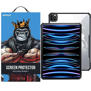 کاور تبلت اپل iPad Air 13 2024 - iPad Pro 12.9 2022 - 2021 - 2020 اپیکوی مدل Xundd Beatle