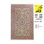 فرش ماشینی آذردکور کلکسیون مرینوس 1200شانه،3600تراکم،کد کرم 101 610