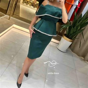  لباس مجلسی زنانه  مزونی کد ۱۷۹۳