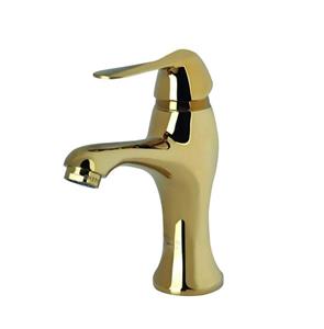 شیر روشویی شادمهر مدل آلما طلا براق