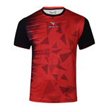 تی شرت ورزشی مردانه یقه گرد آستین کوتاه مدل TS-141 رنگ قرمز