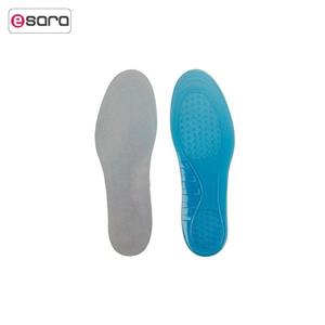 کفی کفش مردانه فوت کر مدل Gel Insole Star Bottom سایز 40-47 FootCare Gel Insole Star Bottom Heel Pads For Men Size 40-47