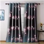 پرده چاپی طرح شکوفه بهار مدلcurtain648 - 