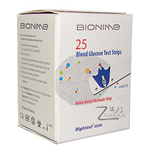 نوارتست قندخون بایونیم bionime مدل GS300 