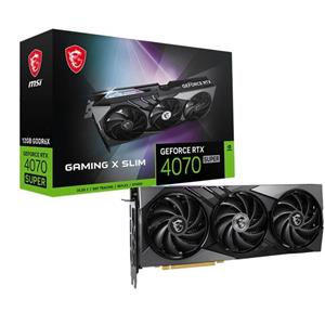 کارت گرافیک ام اس آی MSI RTX 4070 SUPER Gaming X SLIM 12GB GeForce Super 12G Slim Graphics Card 