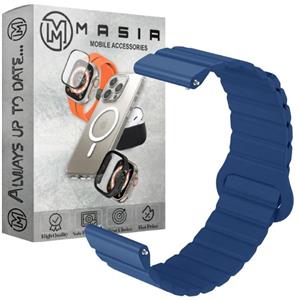 بند مسیر مدل Silicone Loop Magnetic مناسب برای ساعت هوشمند هایلو RS4 PLUS Masir Strap suitable for Haylou 