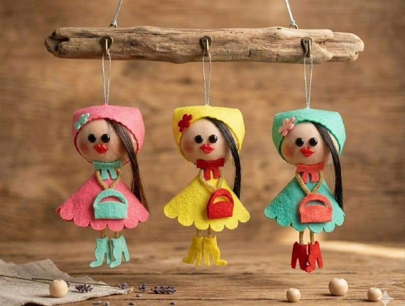 عروسک روسی نمدی