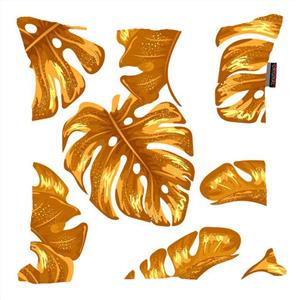 کوسن ناریکو مدل فانتزی طرح برگ گل گیاه کد 04628