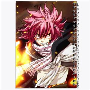دفتر لیست خرید 50 برگ خندالو طرح ناتسو انیمه فری تیل Fairy Tail کد 16499