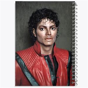 دفتر لیست خرید 50 برگ خندالو طرح مایکل جکسون Michael Jackson کد 19239