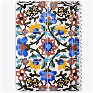 دفتر لیست خرید 50 برگ خندالو طرح کاشی کد 2169