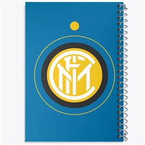 دفتر لیست خرید 50 برگ خندالو طرح باشگاه اینترمیلان Inter Milan کد 2063