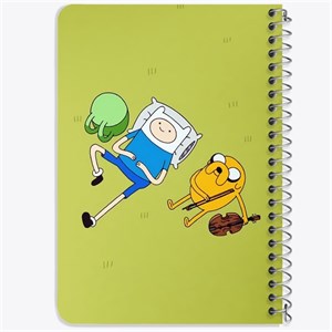 دفتر لیست خرید 50 برگ خندالو طرح جیک و فین وقت ماجراجویی Adventure Time کد 20805