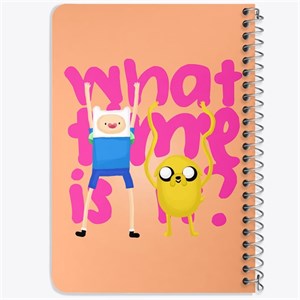 دفتر لیست خرید 50 برگ خندالو طرح جیک و فین وقت ماجراجویی Adventure Time کد 20806