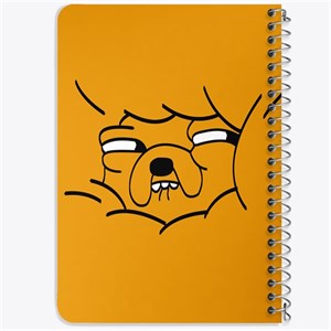 دفتر لیست خرید 50 برگ خندالو طرح جیک وقت ماجراجویی Adventure Time کد 20811