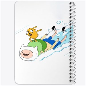 دفتر لیست خرید 50 برگ خندالو طرح جیک و فین وقت ماجراجویی Adventure Time کد 20812
