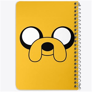 دفتر لیست خرید 50 برگ خندالو طرح جیک وقت ماجراجویی Adventure Time کد 20814