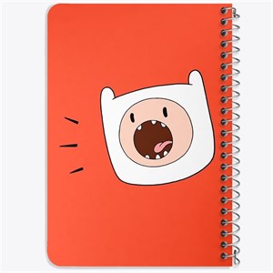 دفتر لیست خرید 50 برگ خندالو طرح فین وقت ماجراجویی Adventure Time کد 20827