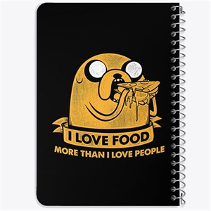دفتر لیست خرید 50 برگ خندالو طرح جیک وقت ماجراجویی Adventure Time کد 20833
