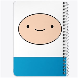 دفتر لیست خرید 50 برگ خندالو طرح فین وقت ماجراجویی Adventure Time کد 20844