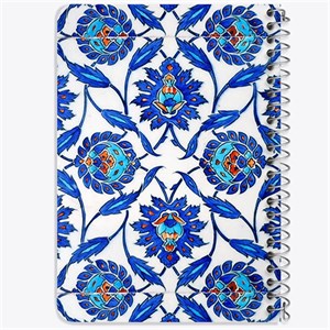 دفتر لیست خرید 50 برگ خندالو طرح کاشی کد 2157