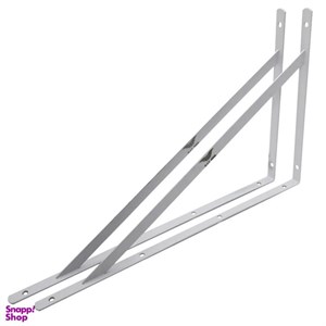 پایه نگهدارنده طبقه دیواری مدل بت کد  YPEK-500x320CM مجموعه 2 عددی