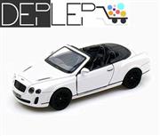 Bentley Continental 2010 White 1/36 by Kinsmart ماکت ماشین بنتلی