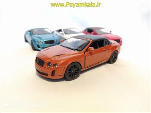 Bentley Continental 2010 Orange 1/36 by Kinsmart ماکت ماشین بنتلی 