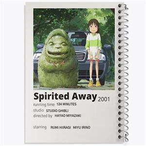 دفتر لیست خرید 50 برگ خندالو طرح انیمه شهر اشباح Spirited Away کد 4882