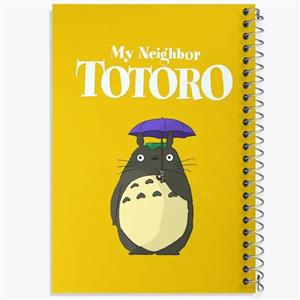 دفتر لیست خرید 50 برگ خندالو طرح انیمه توتورو Totoro کد 4541