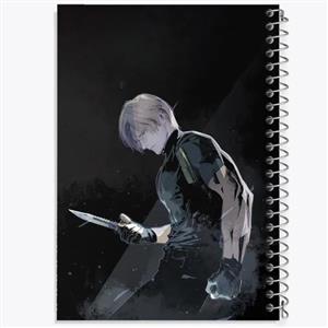 دفتر لیست خرید 50 برگ خندالو طرح بازی رزیدنت اویل Resident Evil کد 30137