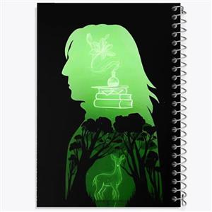 دفتر مشق 100 برگ خندالو طرح اسنیپ هری پاتر Harry Potter کد 19362