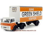 Ford D Artic Van Green Shield 1/76 by Base Toys ماکت کامیون فورد