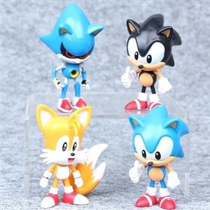 ست چهار عددی فیگور سونیک Sonic The Hedgehog Figure