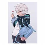 تابلو شاسی نورو استور طرح انیمه ماشه جهان World Trigger مدل NV1102